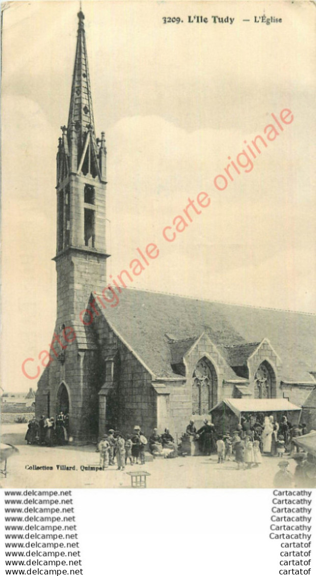 29. L'ILE TUDY . L'Eglise . - Ile Tudy