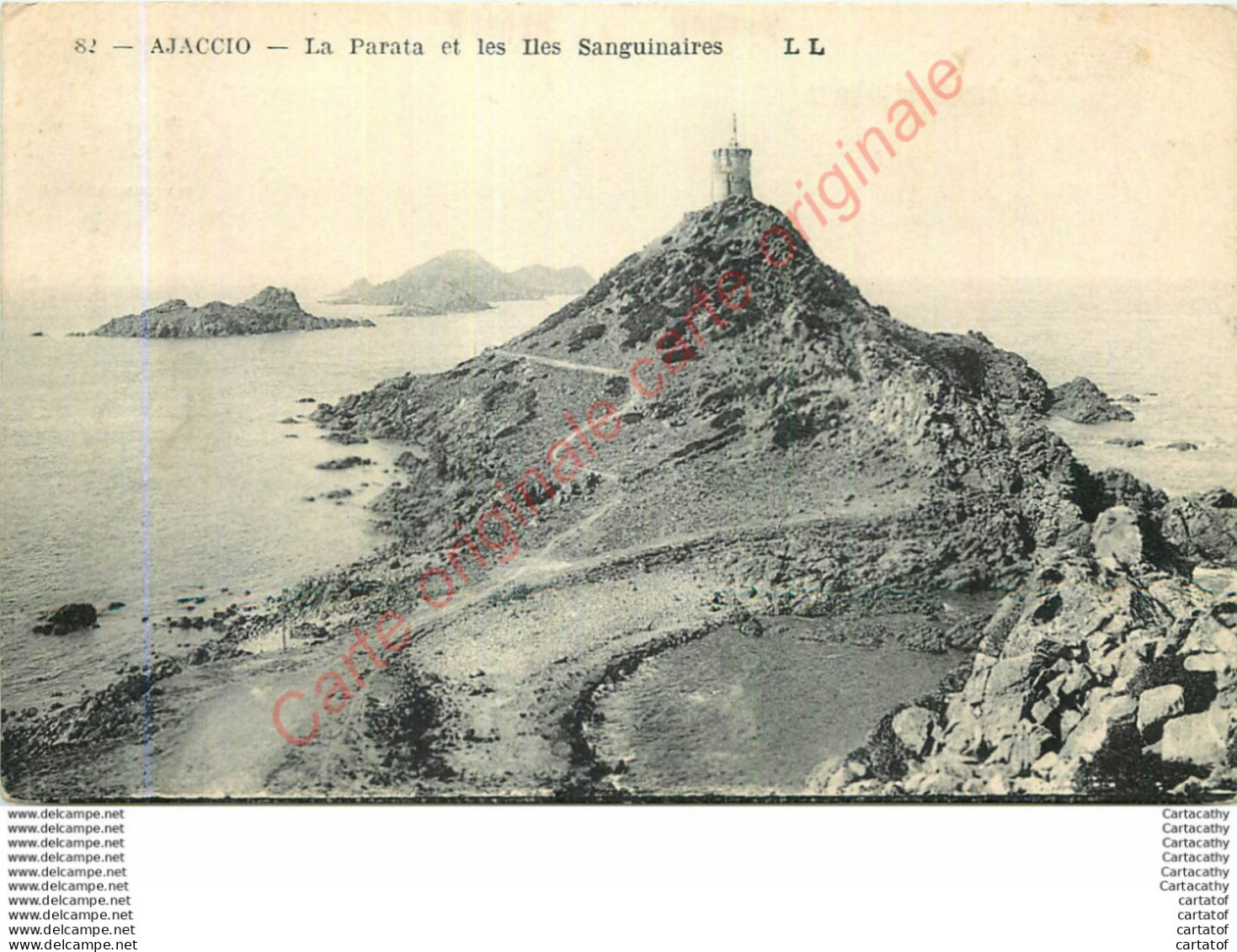 20.  AJACCIO .  La Parata Et Les Iles Sanguinaires . - Ajaccio