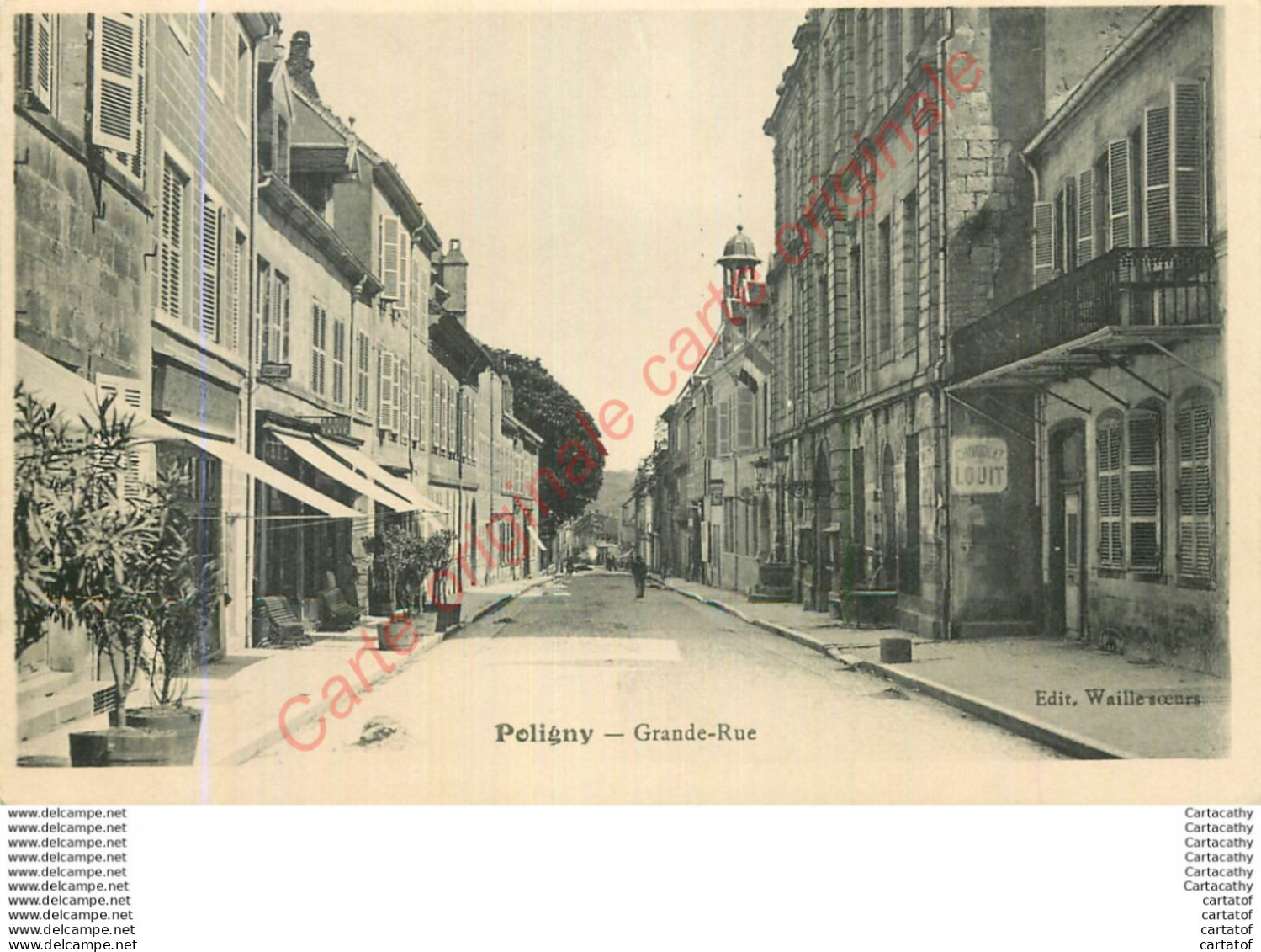 39.  POLIGNY .  Grande Rue . - Poligny