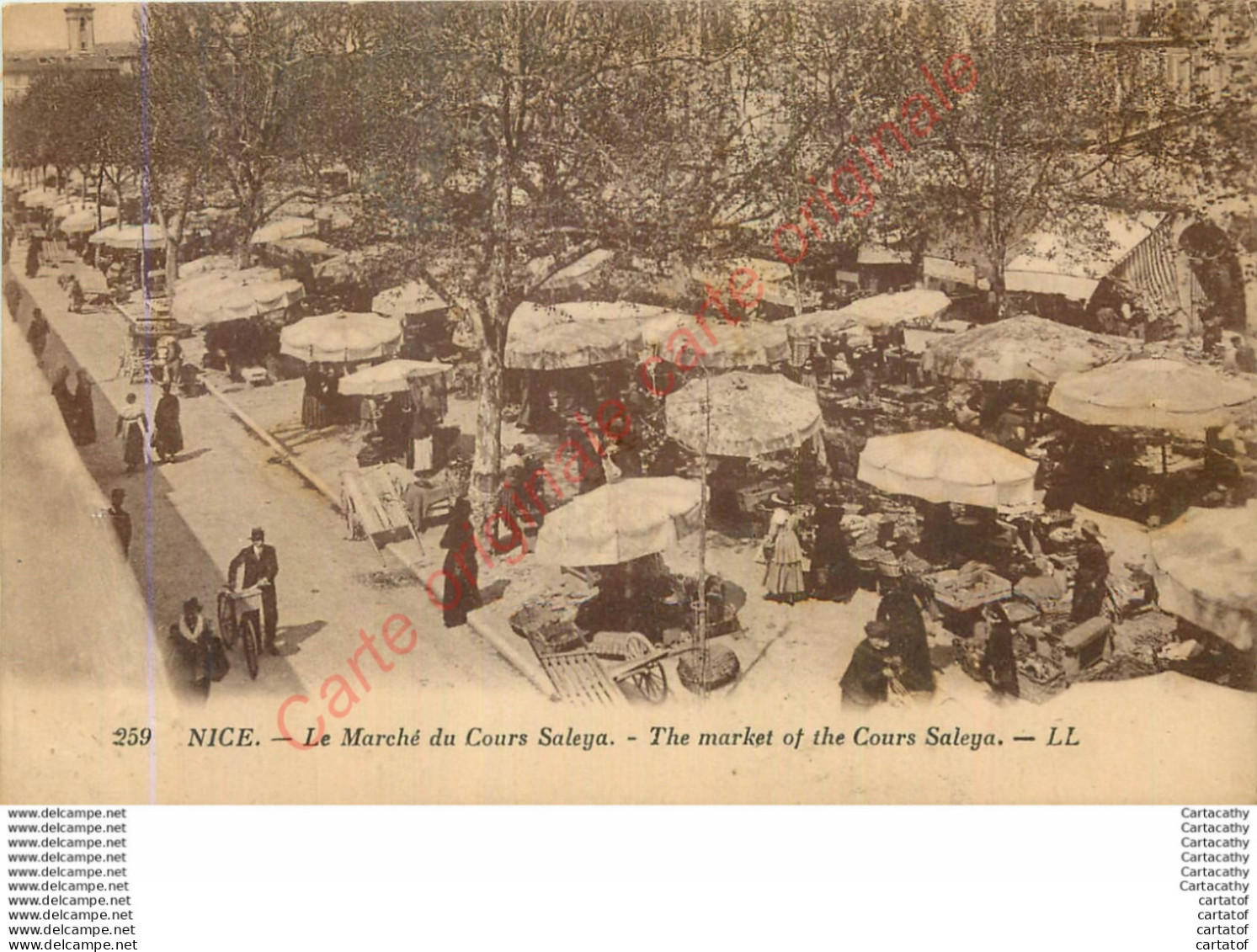 06.  NICE .  Le Marché Du Cours Saleya . - Autres & Non Classés