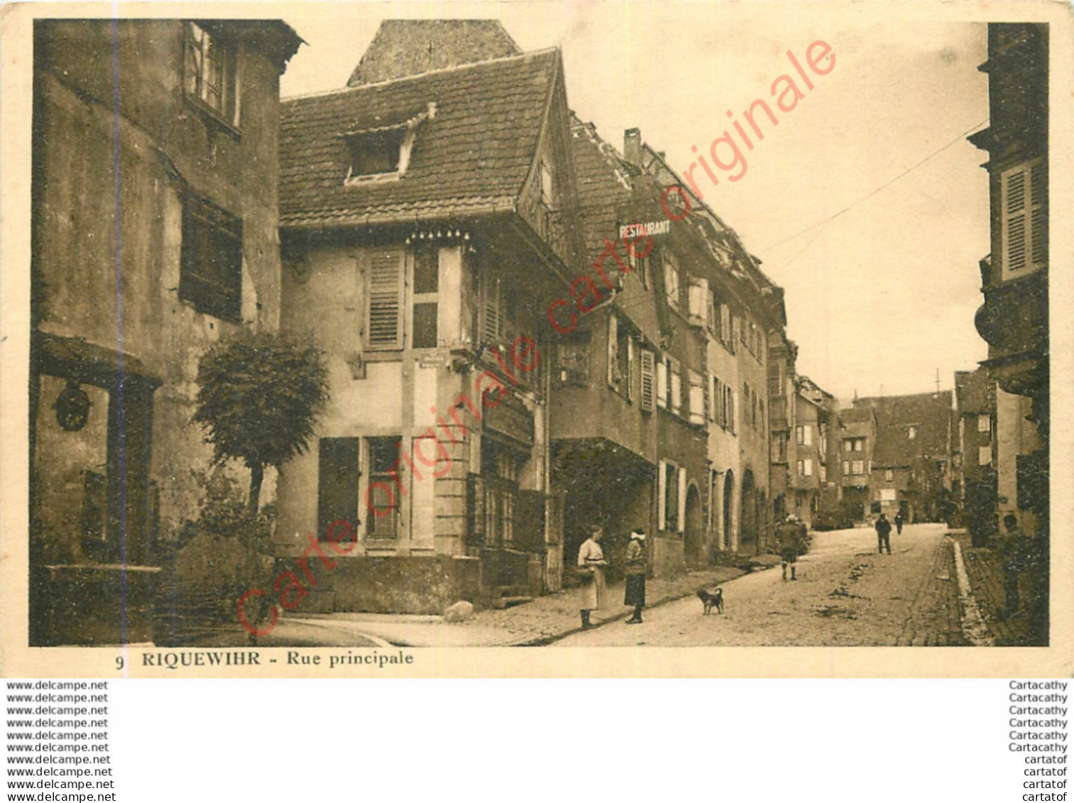 68.  RIQUEWHIR .  Rue Principale . - Riquewihr