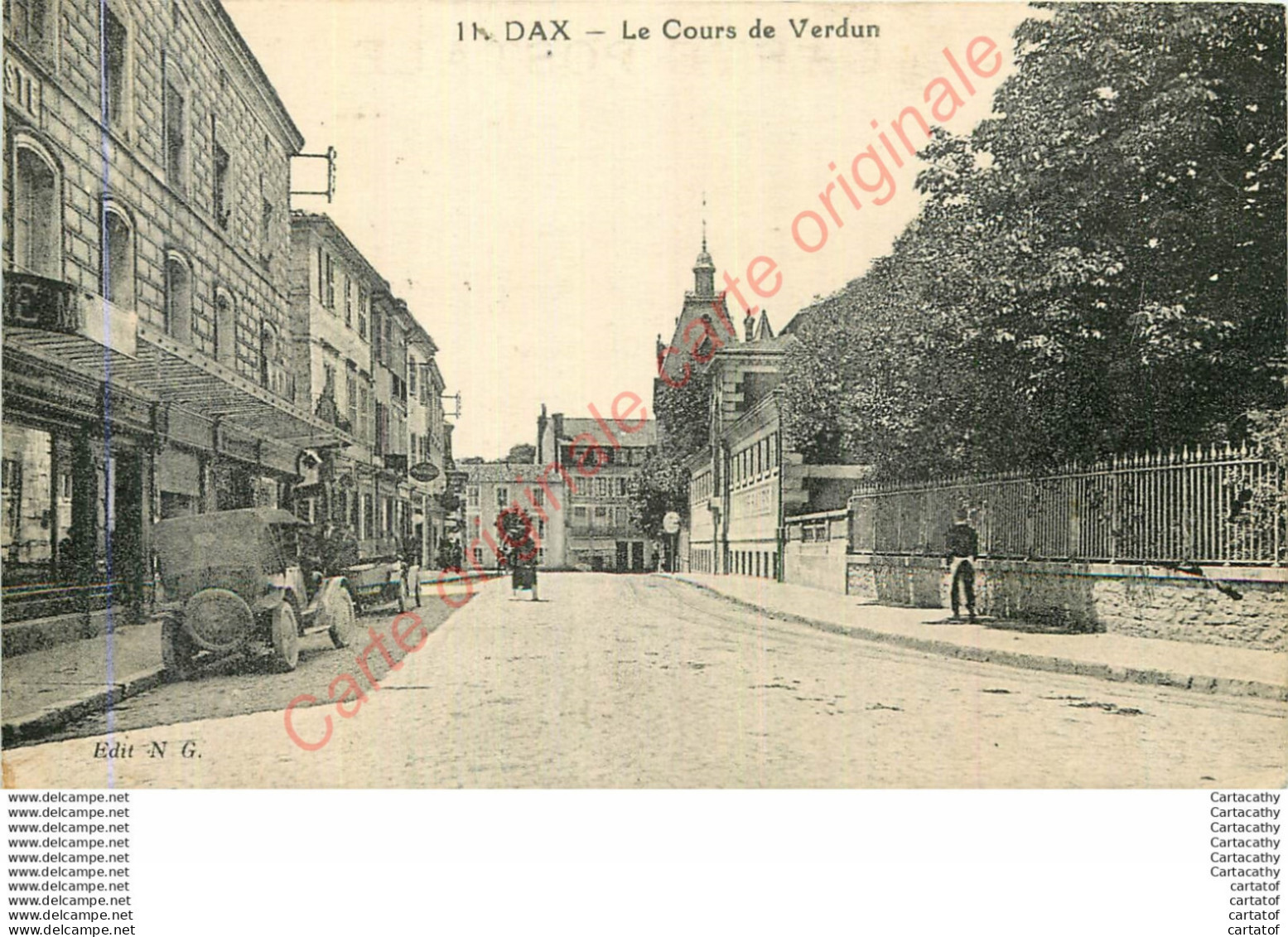 40.  DAX .  Le Cours De Verdun . - Dax