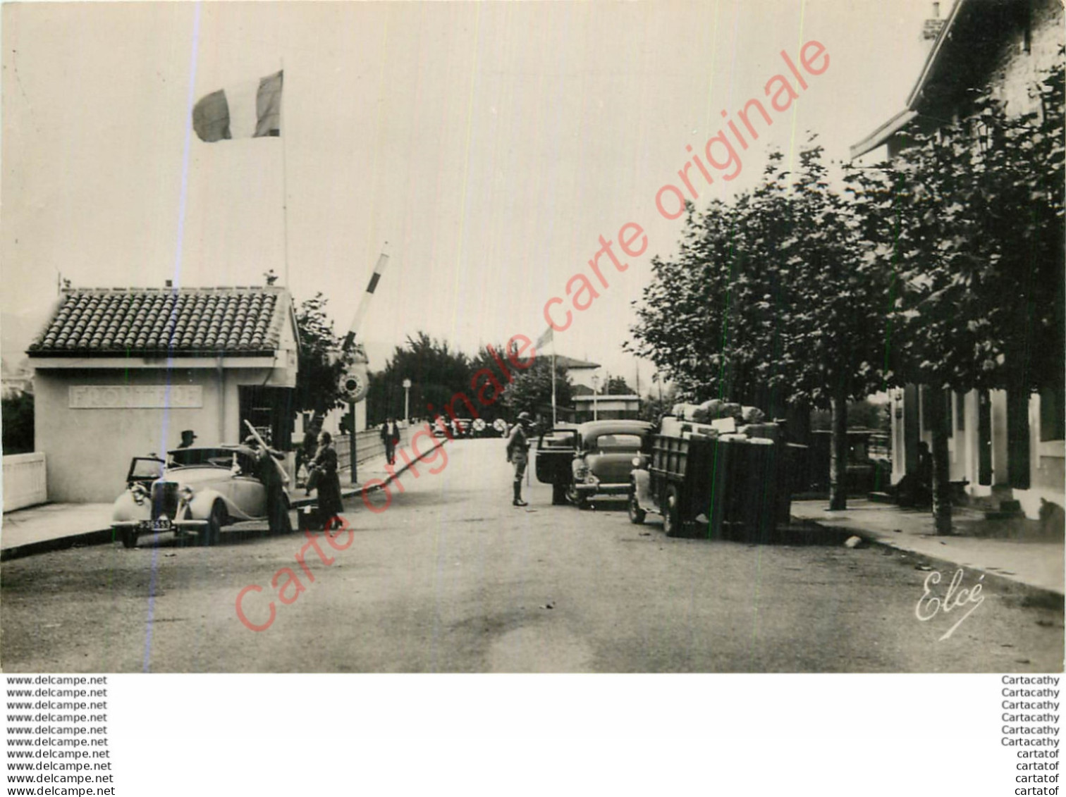 64.  HENDAYE PLAGE .  Le Pont International . - Hendaye