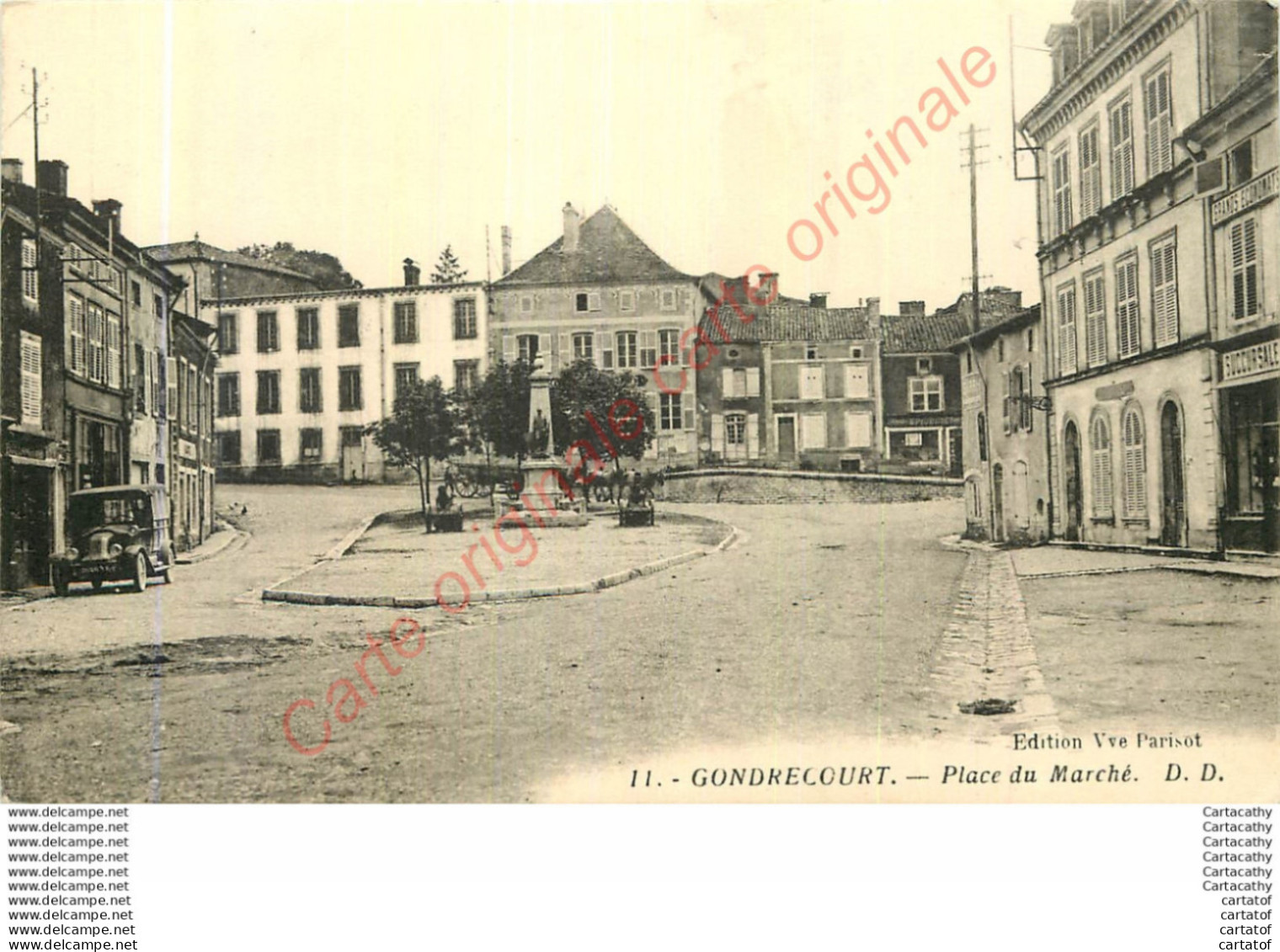 55.  GONDRECOURT .  Place Du Marché . - Gondrecourt Le Chateau