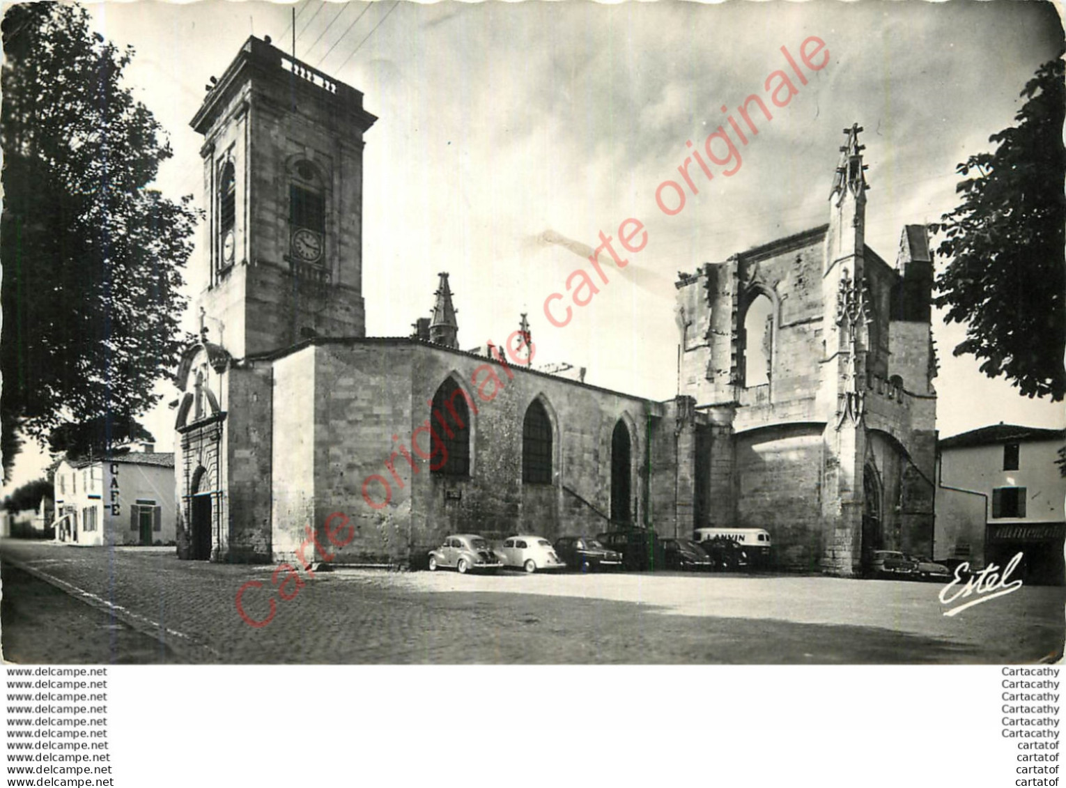 17.  ILE DE RE .  SAINT MARTIN .  L'Eglise . - Ile De Ré