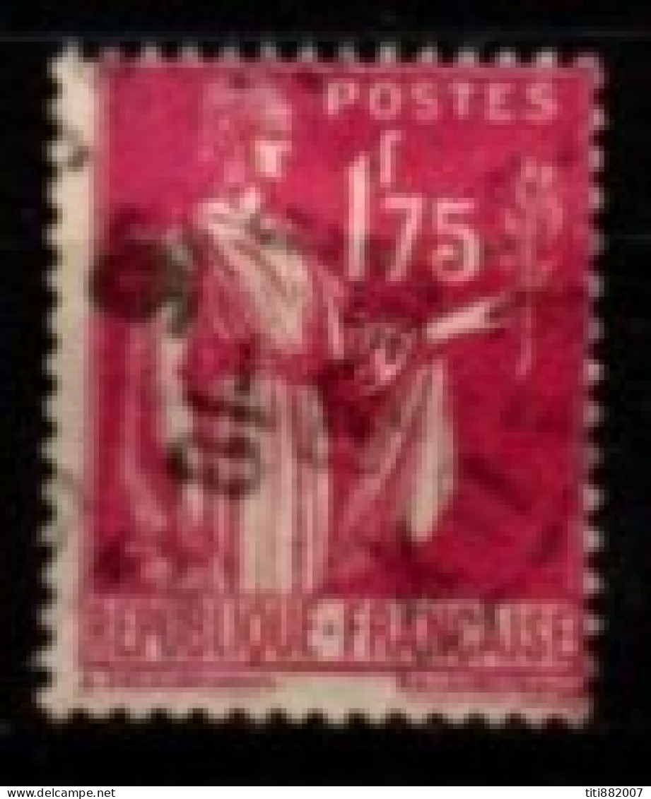 FRANCE    -   1932 .   Y&T N° 289  Oblitéré - 1932-39 Paz