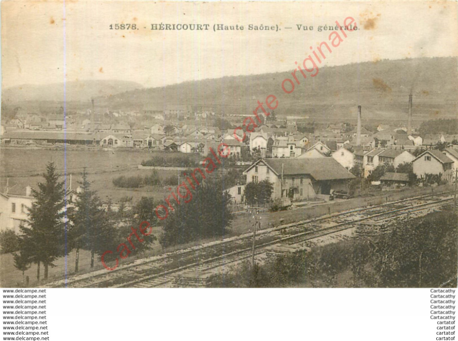 70.  HERICOURT .  Vue Générale . - Autres & Non Classés