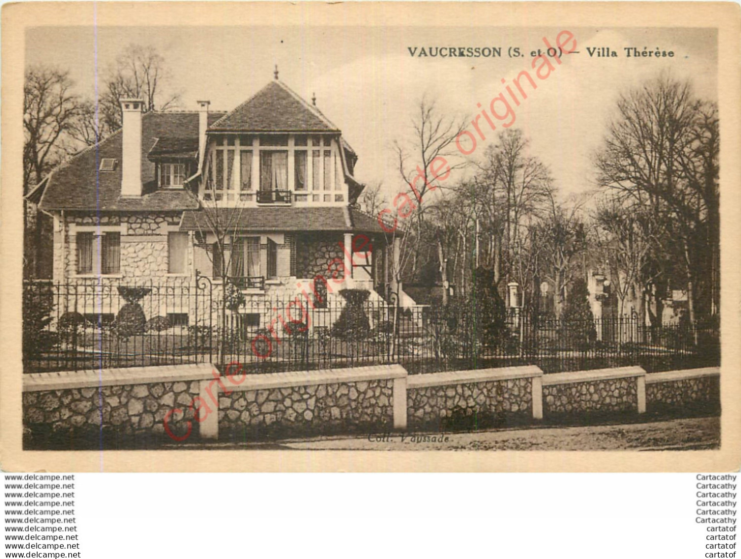 92.  VAUCRESSON .   Villa Thérèse . - Vaucresson