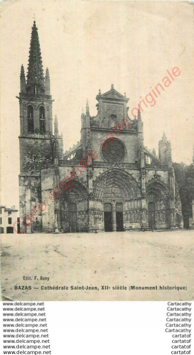 33.  BAZAS . Cathédrale St-Jean . - Bazas