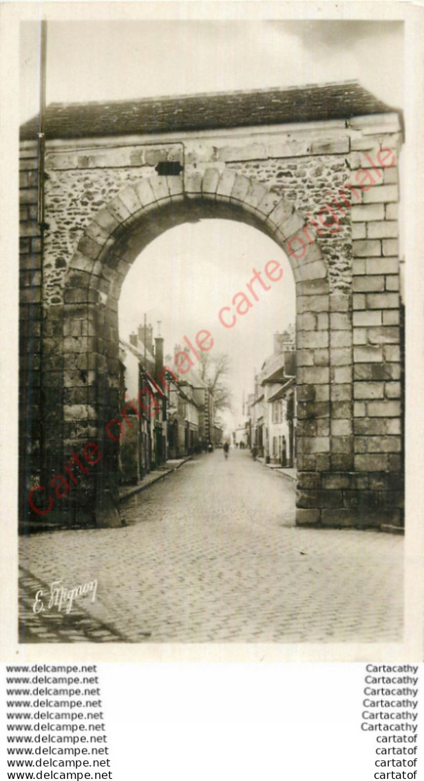 77.  FONTENAY TRESIGNY .  La Porte . - Fontenay Tresigny