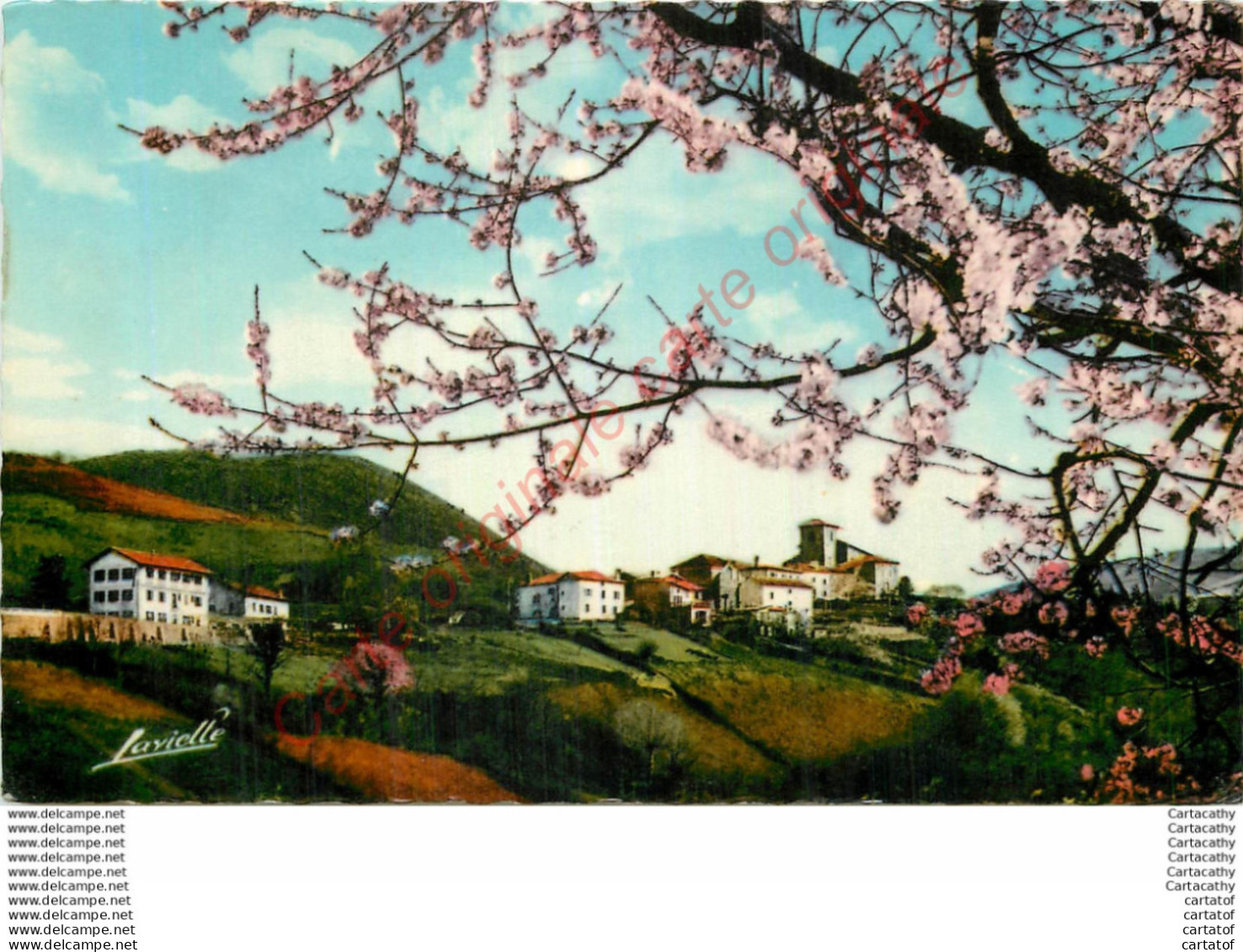 64.  BIRIATOU Vu Depuis L'Espagne .  PRINTEMPS EN PAYS BASQUE . - Biriatou