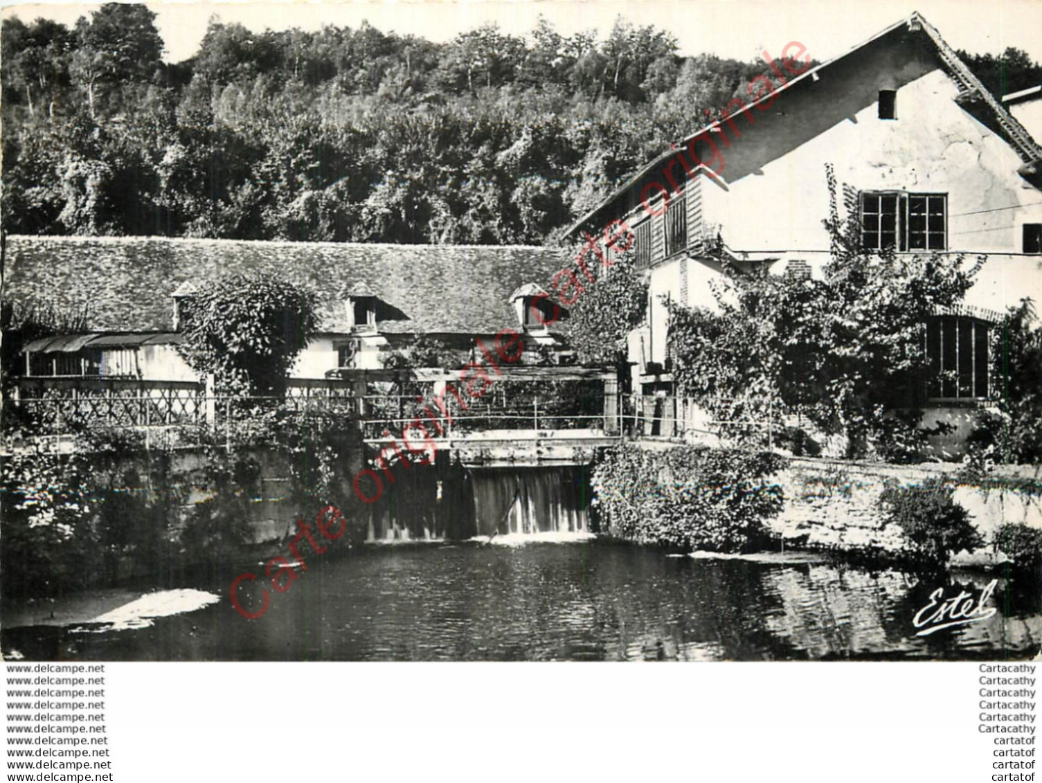 28.  VILLEMEUX SUR EURE . Vannage Sur L'Eure Au Moulin Des Trois Maulines . - Villemeux-sur-Eure