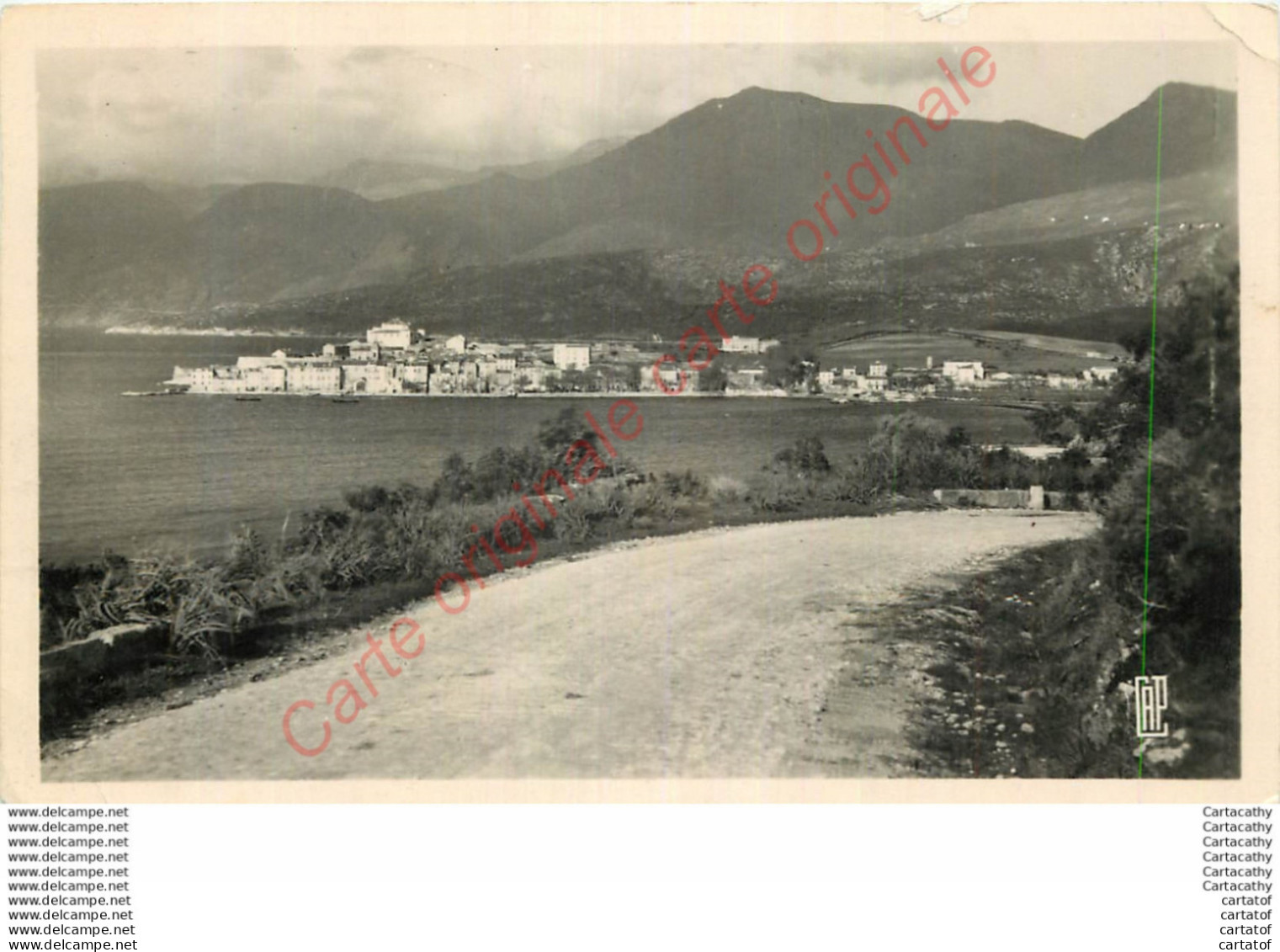 20.  CAP CORSE .  SAINT FLORENT .  Vue Prise De La Route De Calvi . - Autres & Non Classés