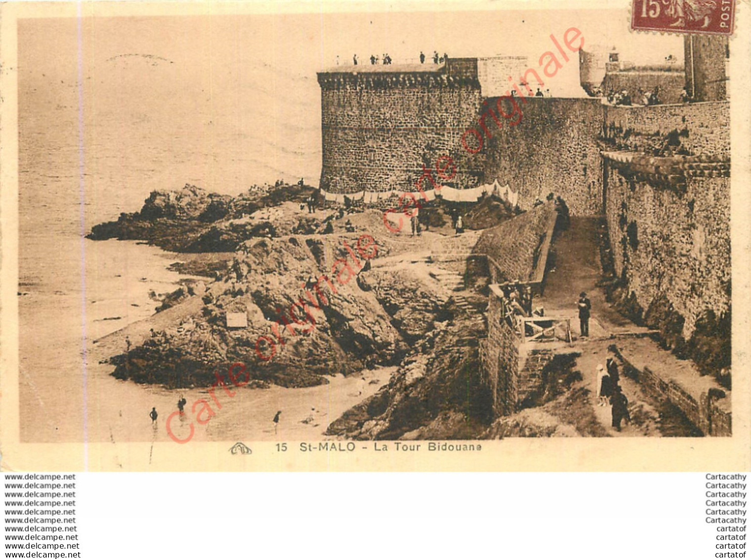 35.  SAINT MALO .  La Tour Bidouane . - Saint Malo