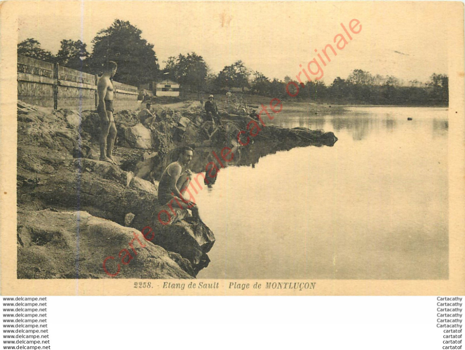 03.  MONTLUCON .  Etang Du Sault . - Montlucon