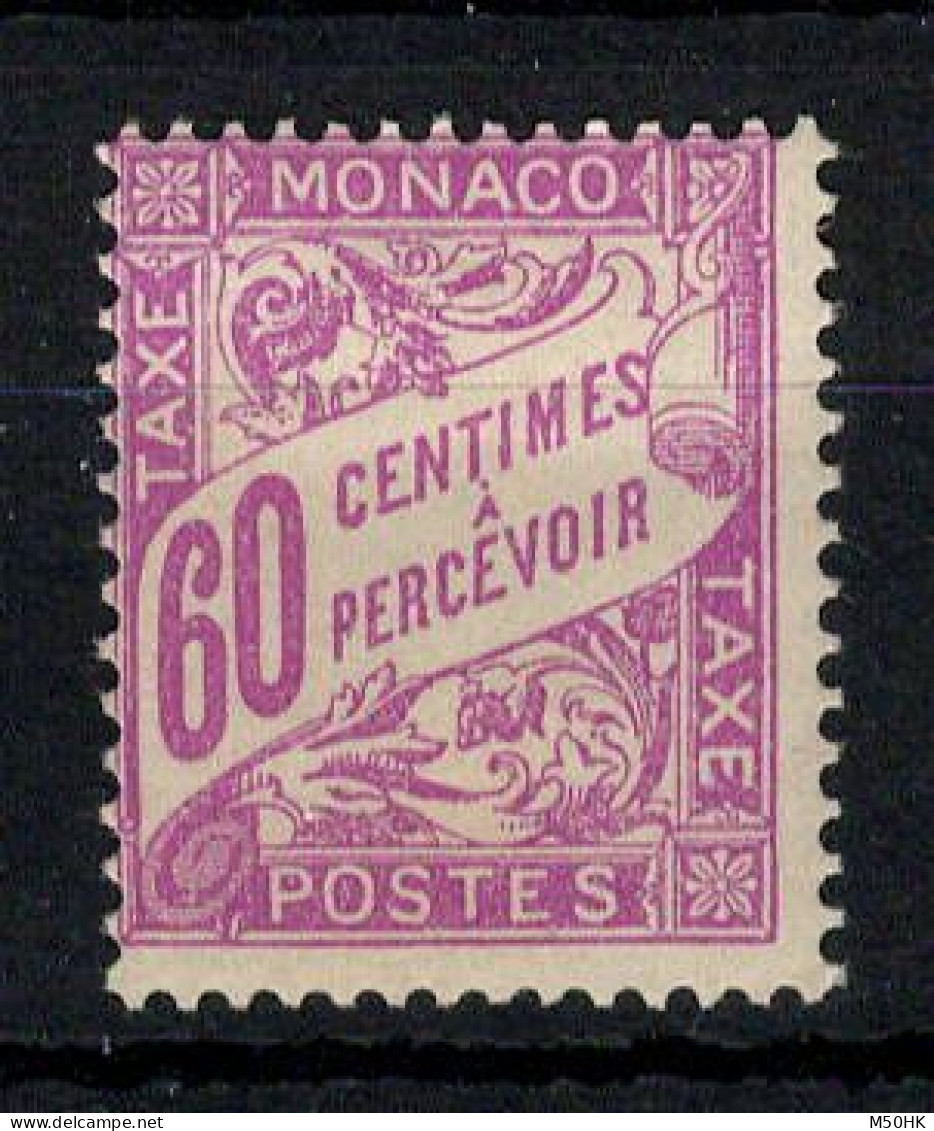 Monaco - Taxe YV 22 N* MH , Cote 26 Euros - Taxe