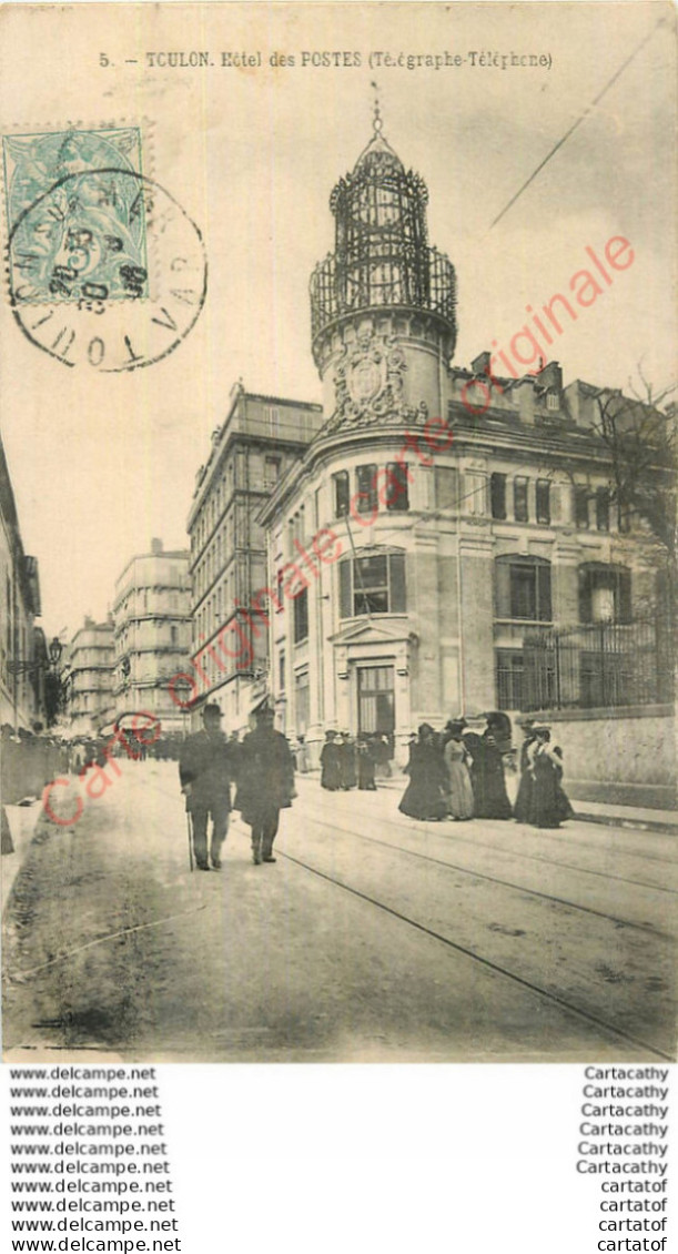 83.  TOULON .  Hôtel Des POstes . - Toulon