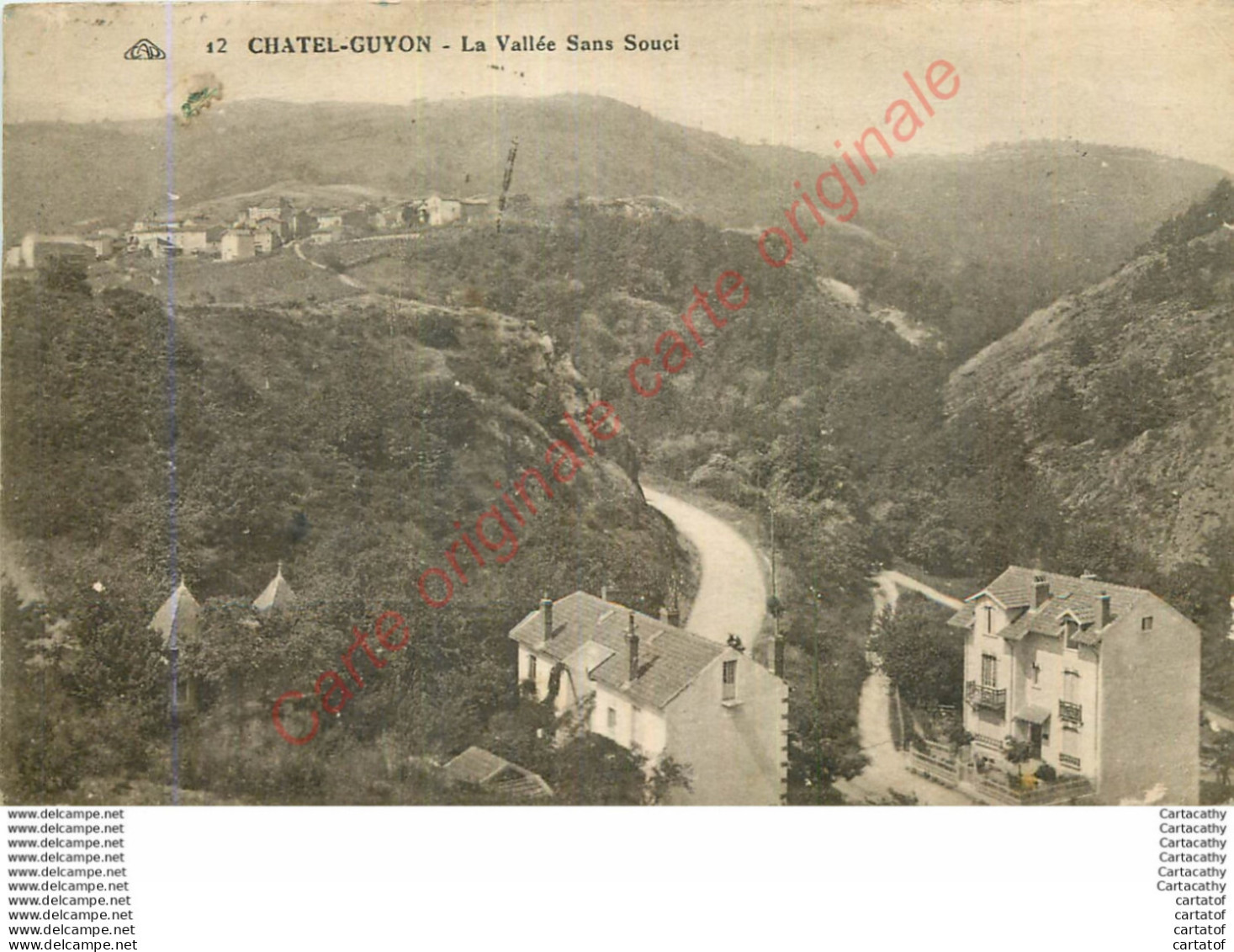 63.  CHATEL GUYON .  La Vallée Sans Souci . - Châtel-Guyon