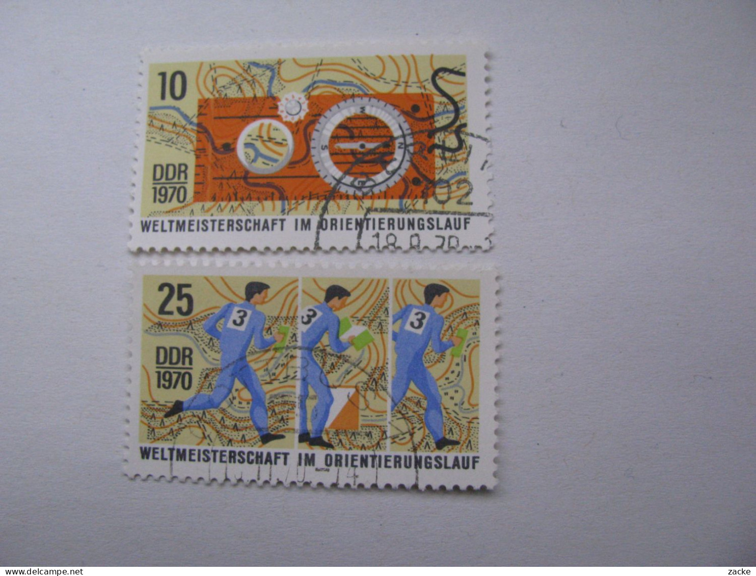 DDR  1605 - 1606   O - Used Stamps