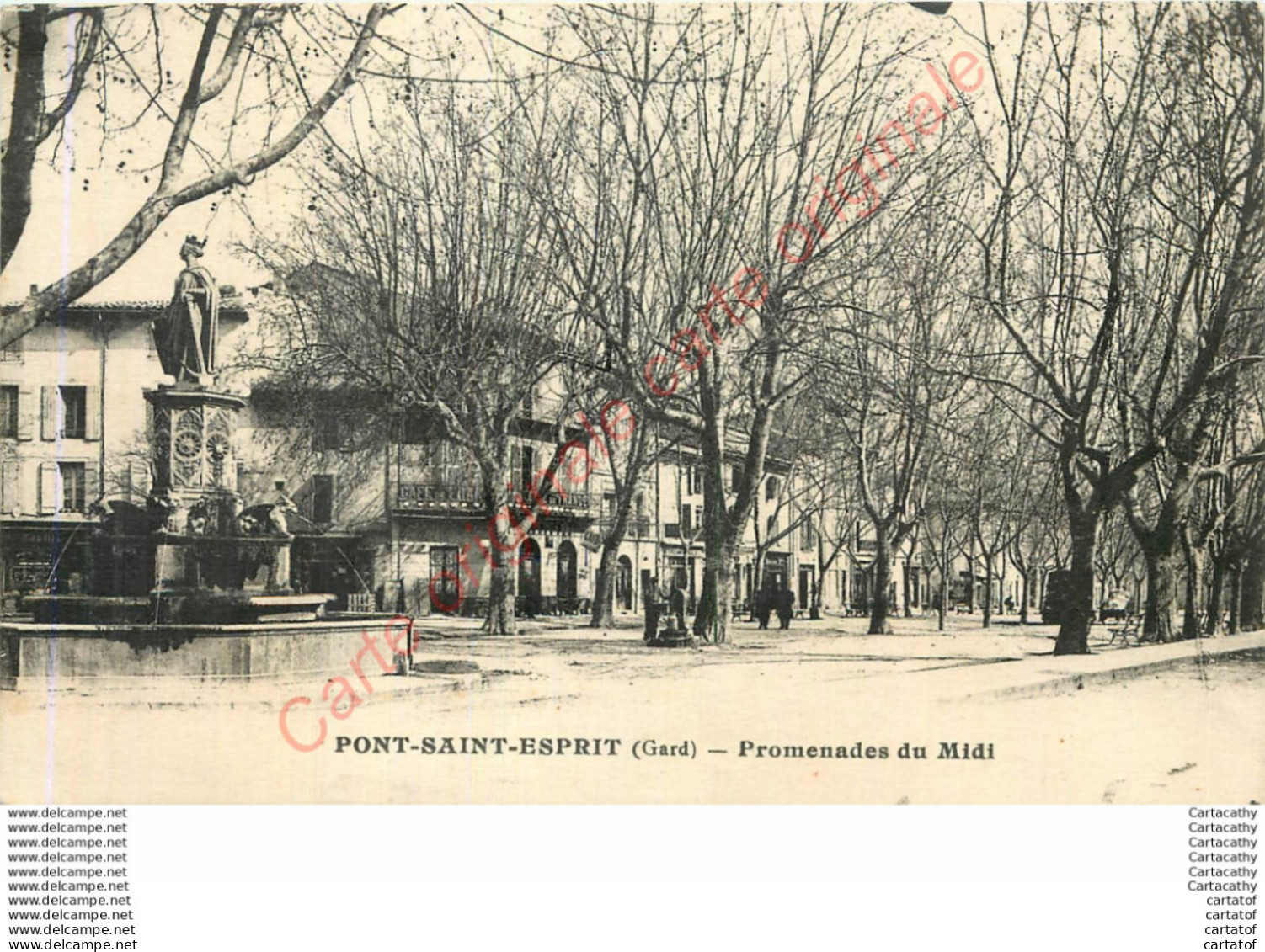 30.  PONT SAINT ESPRIT .  Promenades Du Midi . - Pont-Saint-Esprit