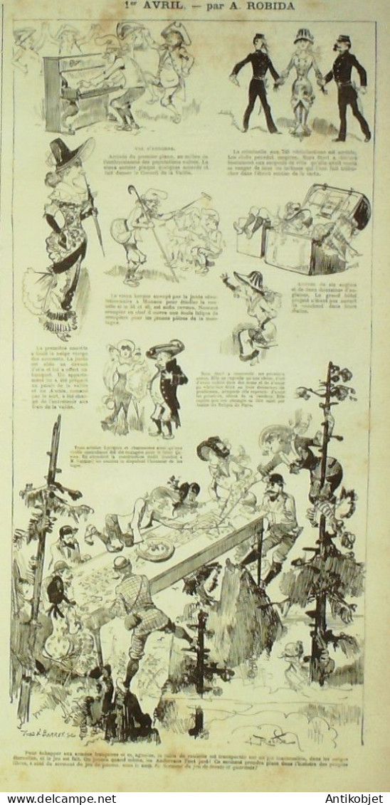 La Caricature 1881 N°  66 Dernières Nouvelles Le Vitriol Robida Barret Morland Loyds - Magazines - Before 1900