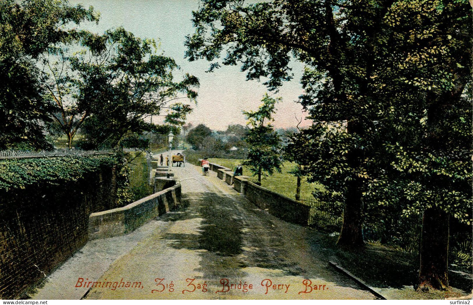 WEST MIDLANDS - BIRMINGHAM - PERRY BAR - ZIG-ZAG BRIDGE 1905  Wm323 - Birmingham