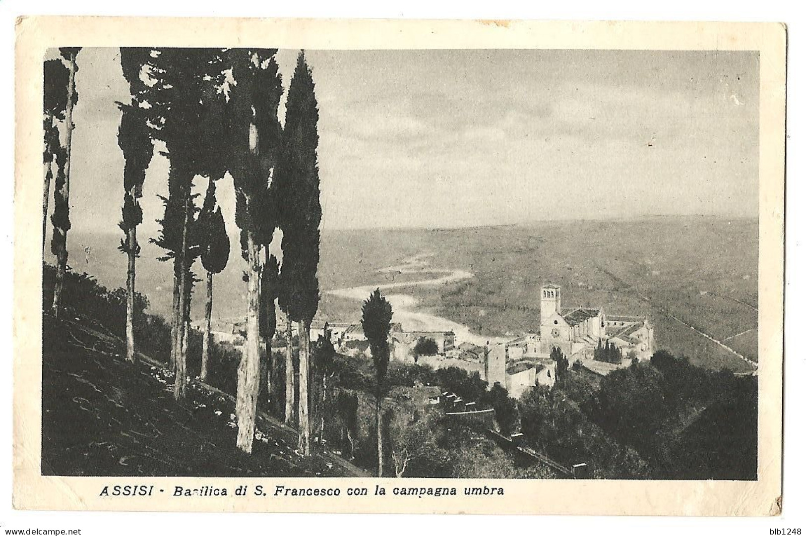 Italie > Lot De 2 CPA  Assisi Basilica Di S Francesco Panorama De Santuario - Perugia