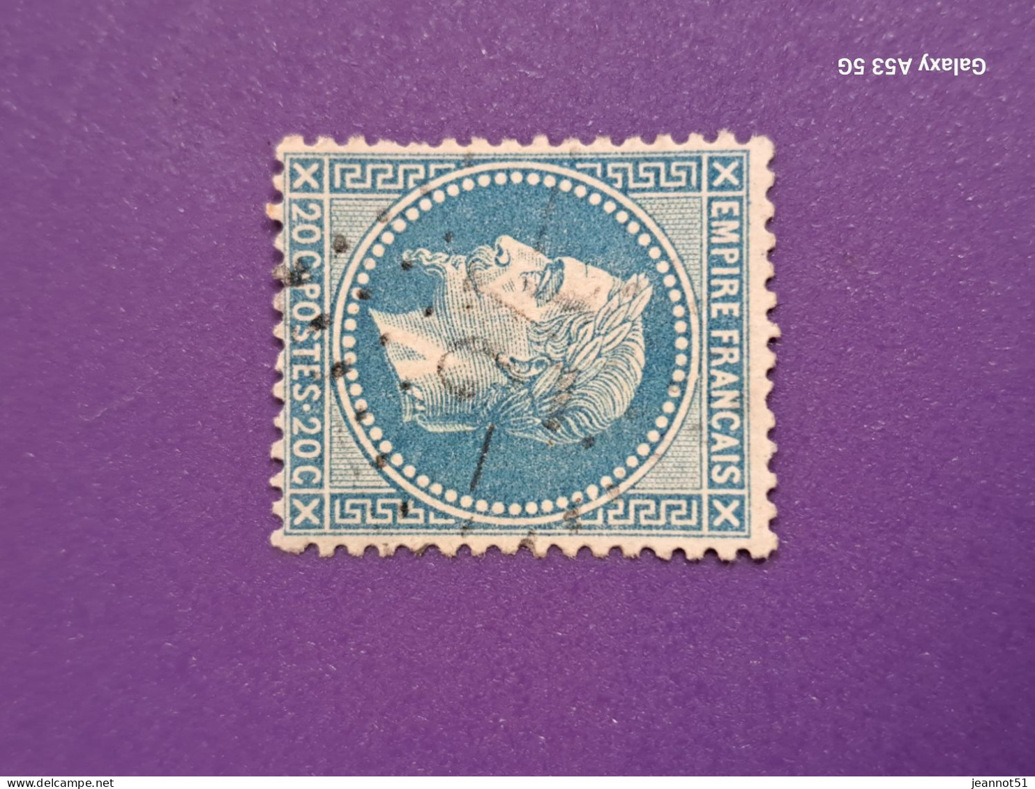 Oblitération GC N° 24 - 1863-1870 Napoleon III With Laurels