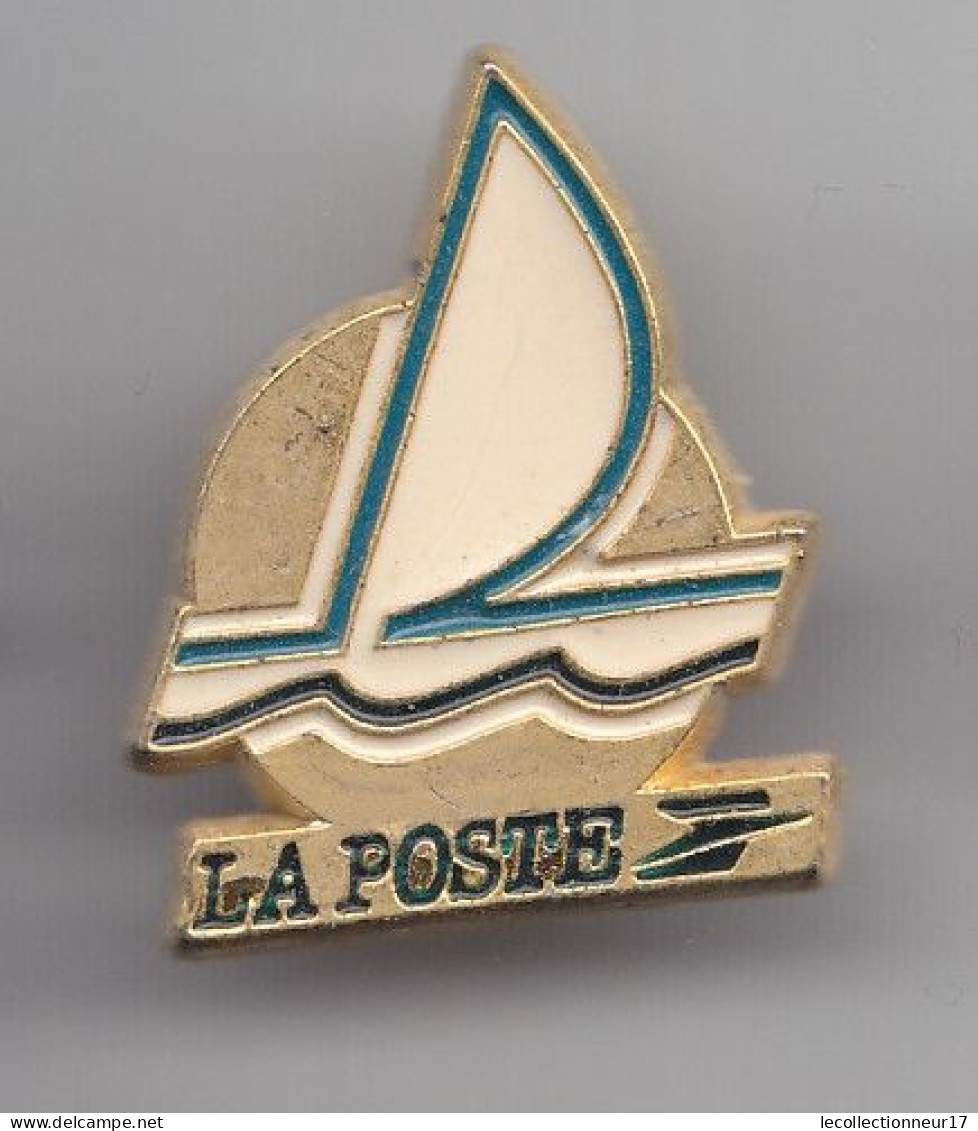 Pin's La Poste Bateau Voilier  Réf 3166 - Poste