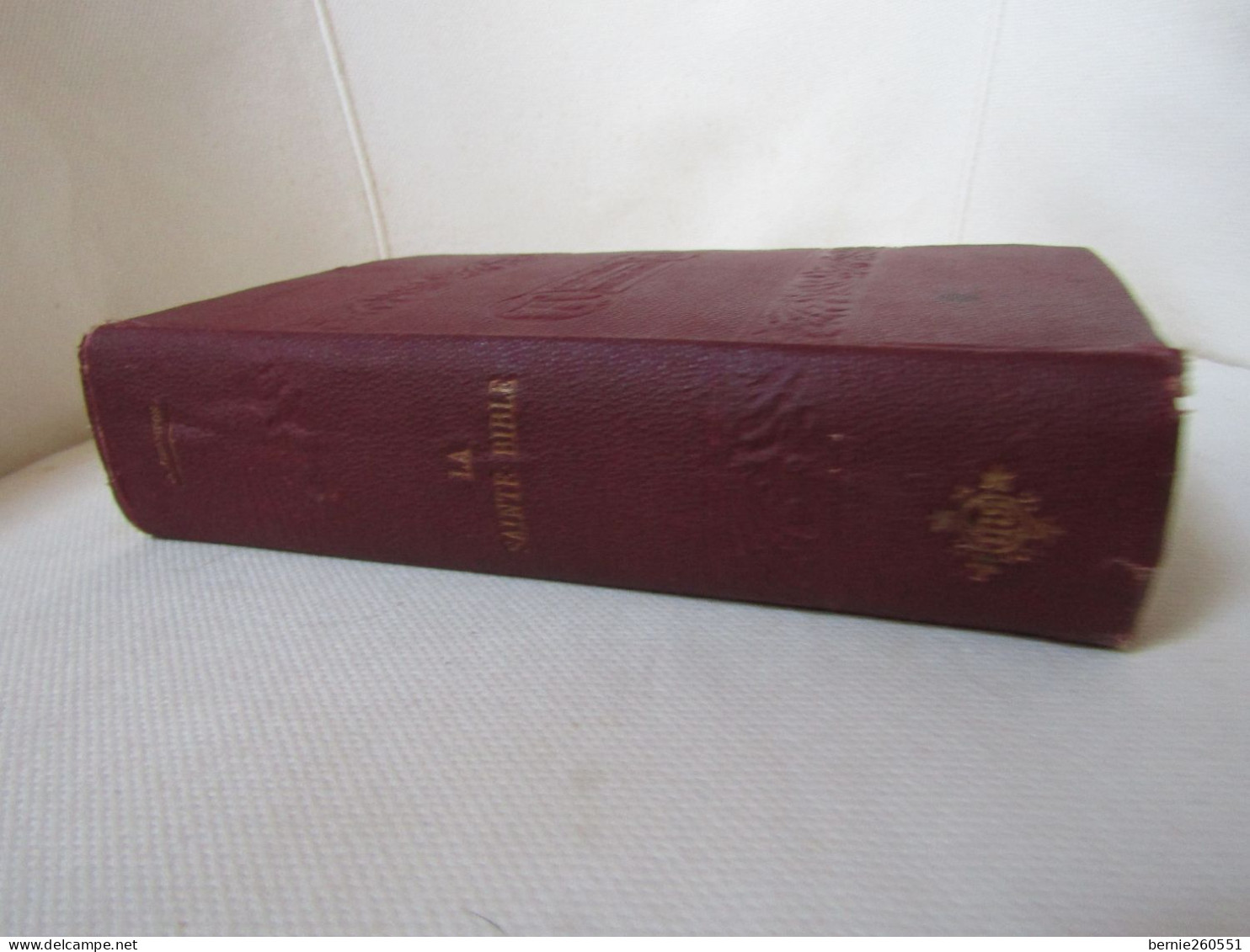 Antique LA SAINTE BIBLE Traduction Par CRAMPON.J. ABBE A. - 1901-1940