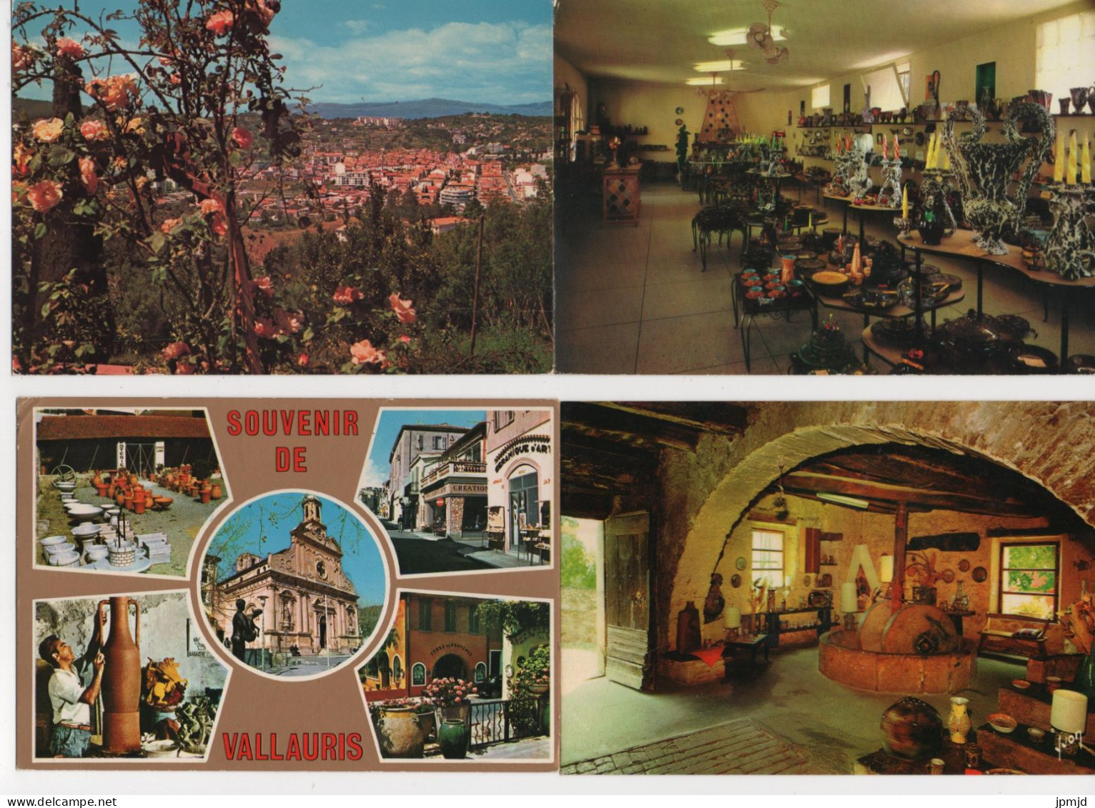 06 - VALLAURIS -  Lot De 10 Cartes Postales En Tbe  - (R011) - Vallauris