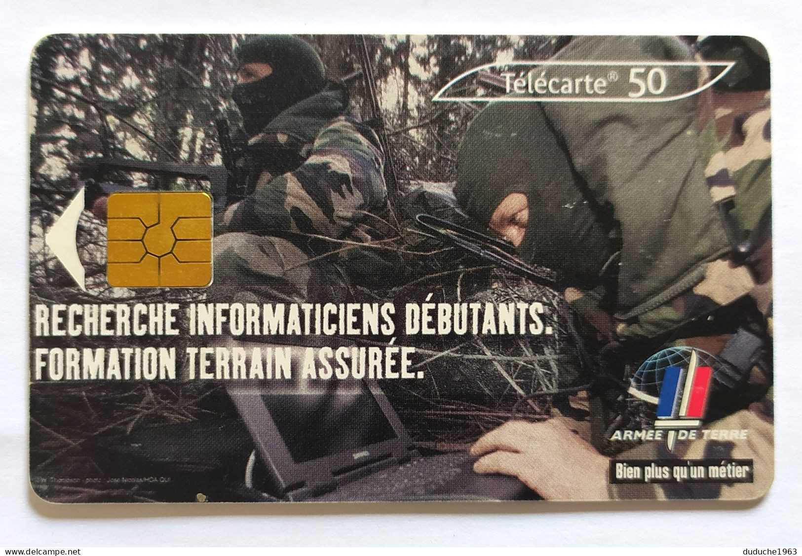 Télécarte France - Armée De Terre - Sin Clasificación