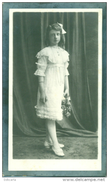 Doodsprentje Van Kind - Mademoiselle Maria-Anne De Groote Geboren Brugge 1901 - Gestorven 1914 - Andachtsbilder