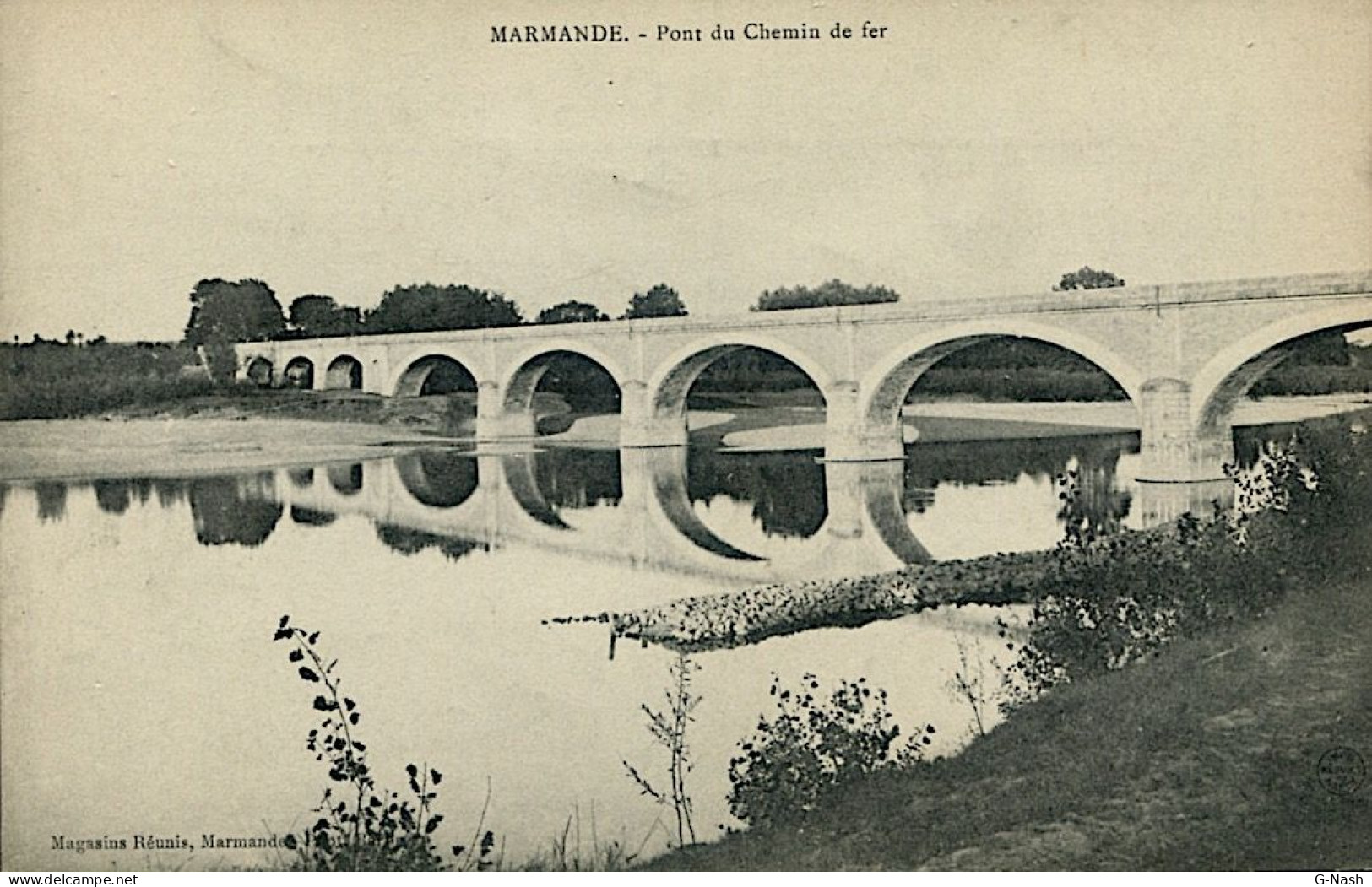 CPA 47 - Marmande - Pont Du Chemin De Fer - Marmande