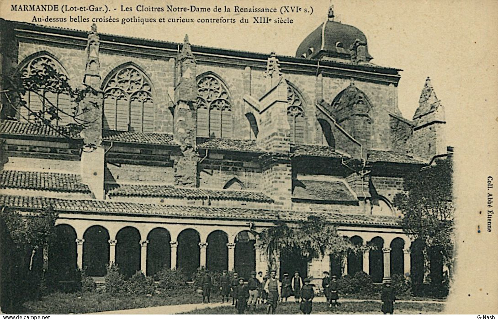 CPA 47 - Marmande - Le Cloîtres Notre-Dame De La Renaissance - Marmande