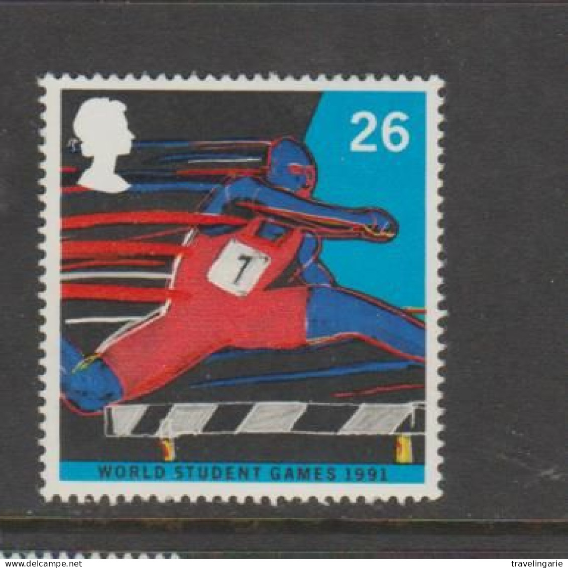 Great Britain 1991 Hurdling MNH ** - Athletics