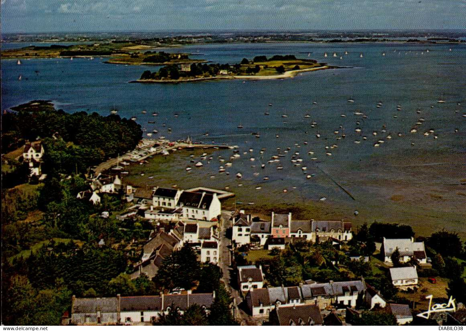 SARZEAU   ( MORBIHAN )  VUE GENERALE DE LOGEO - Sarzeau