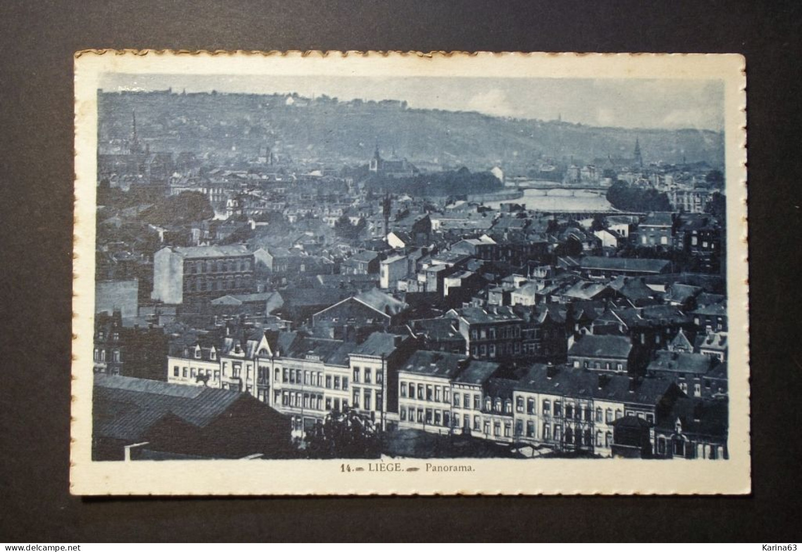 België - Belgique - Liège - Luik -  Panorama - Used Card 1931 Vers Paris ( France) - Lüttich