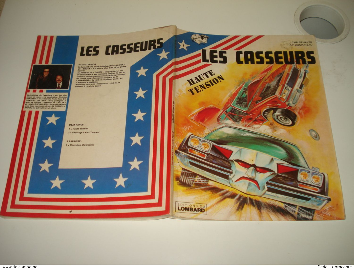 C55 (2)  / Les Casseurs N° 1 " Haute Tension " - E.O Belge De  1977 - Other & Unclassified