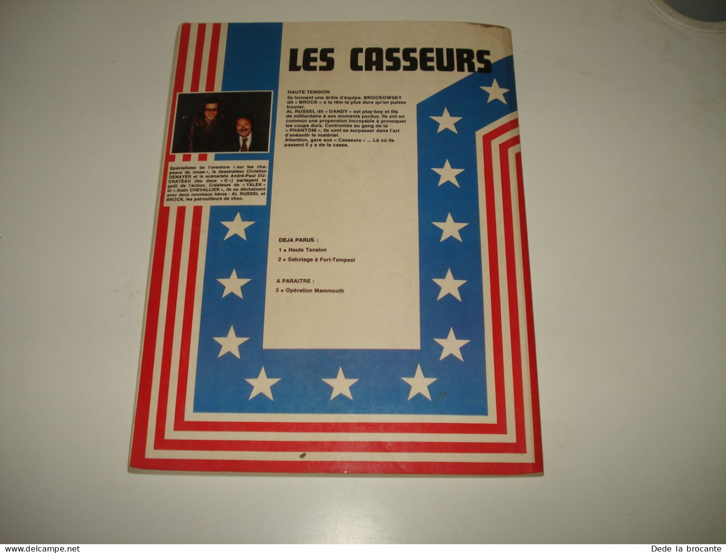 C55 (2)  / Les casseurs N° 1 " Haute tension " - E.O Belge de  1977