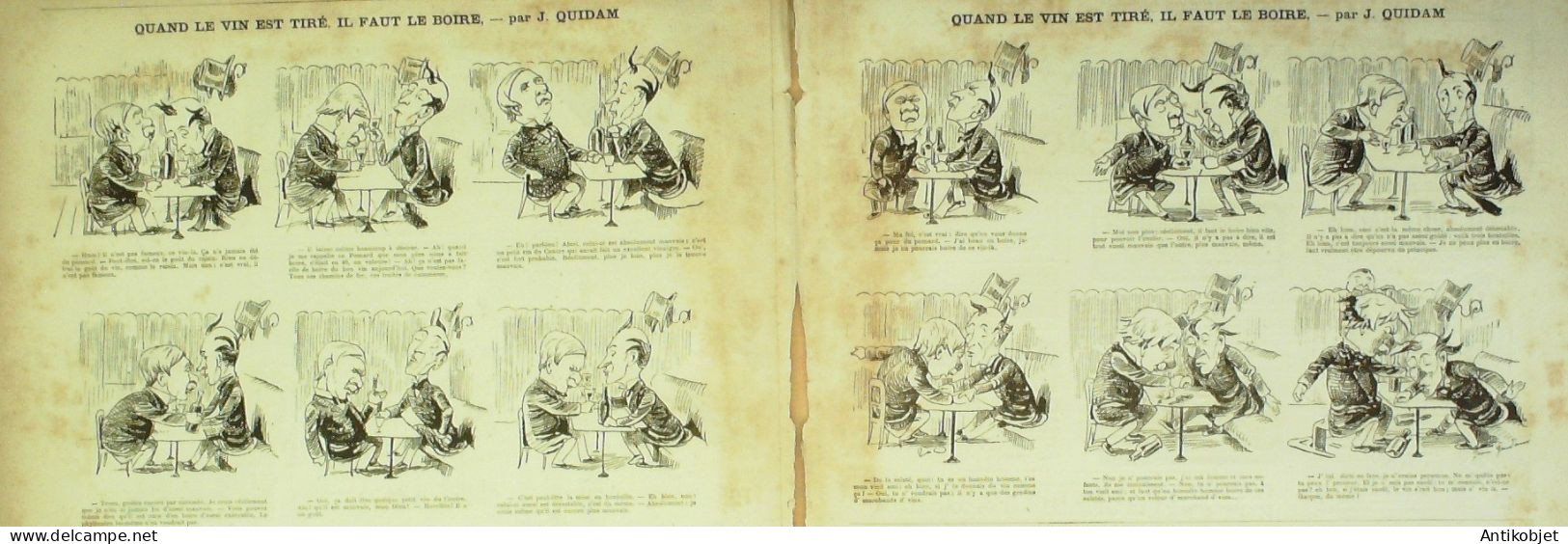 La Caricature 1881 N°  72 Cours D'escrime Au Conservatoire Robida Barret Loys Trock Quidam - Tijdschriften - Voor 1900