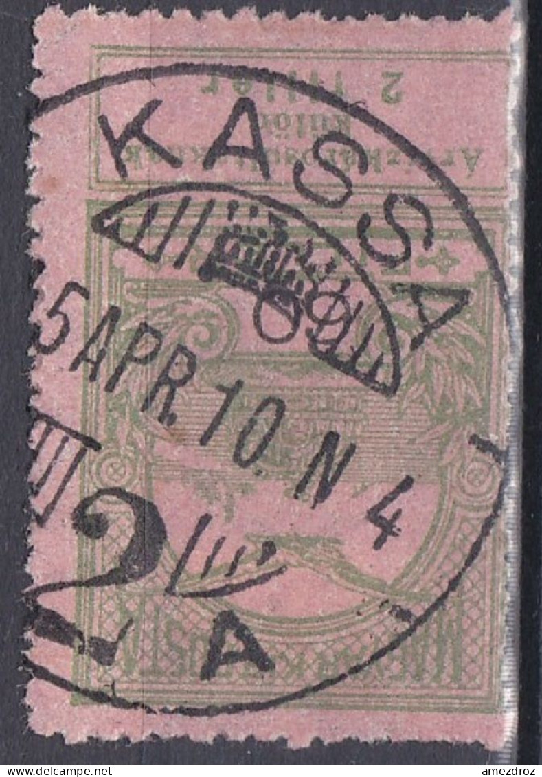 Hongrie 1913 Mi 141 KASSA Turul Sur La Couronne De Saint-Étienne Aide Aux Victimes Des Inondations    (A16) - Used Stamps