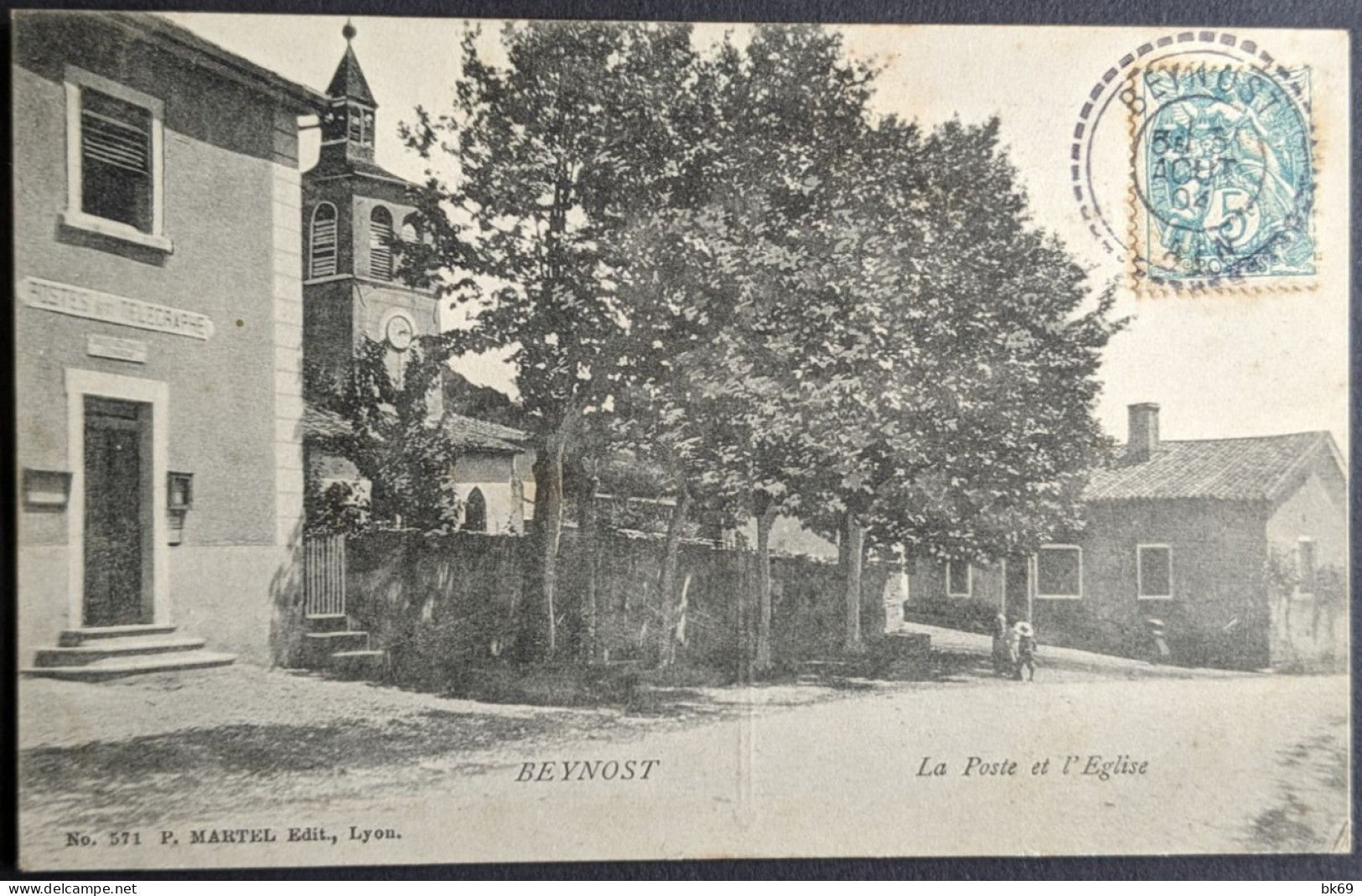 Beynost La Poste Et Télégraphe & L'Eglise - Ohne Zuordnung