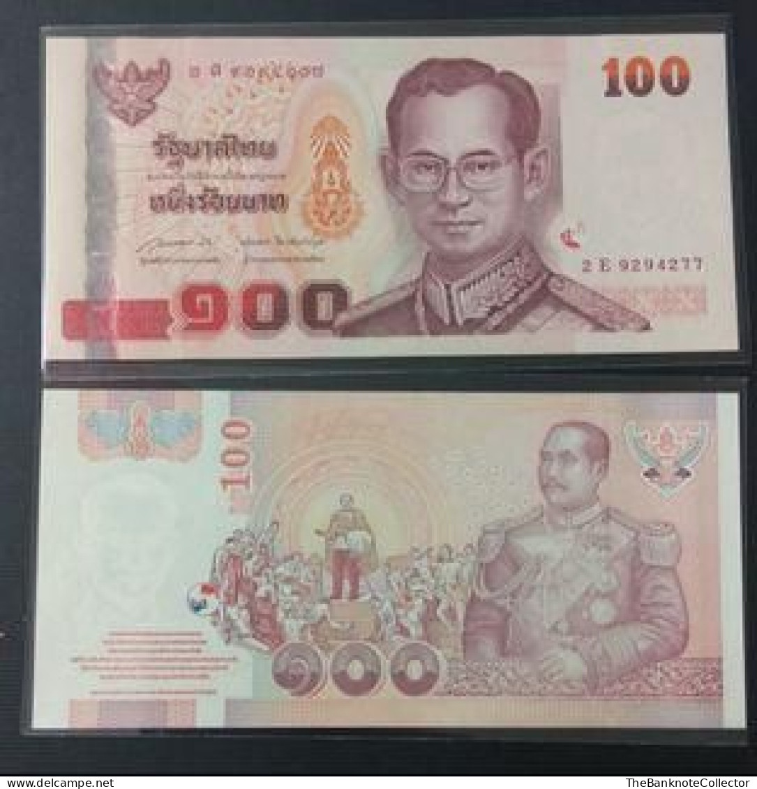 Thailand 100 Baht ND 2005-2015 P-114 UNC King Chulalongkorn - Thaïlande