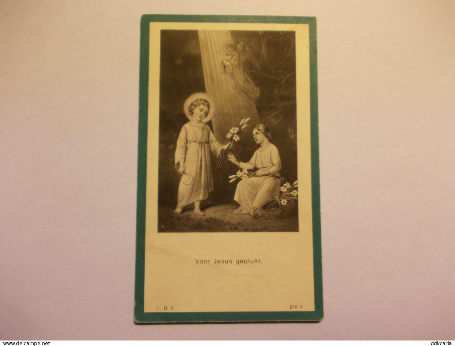 Doodsprentje Van Kind - Josepha Pelagia Isdora Van Dyck Geboren Schoten 1930 - Gestorven 's Gravenwezel 1933 - Imágenes Religiosas