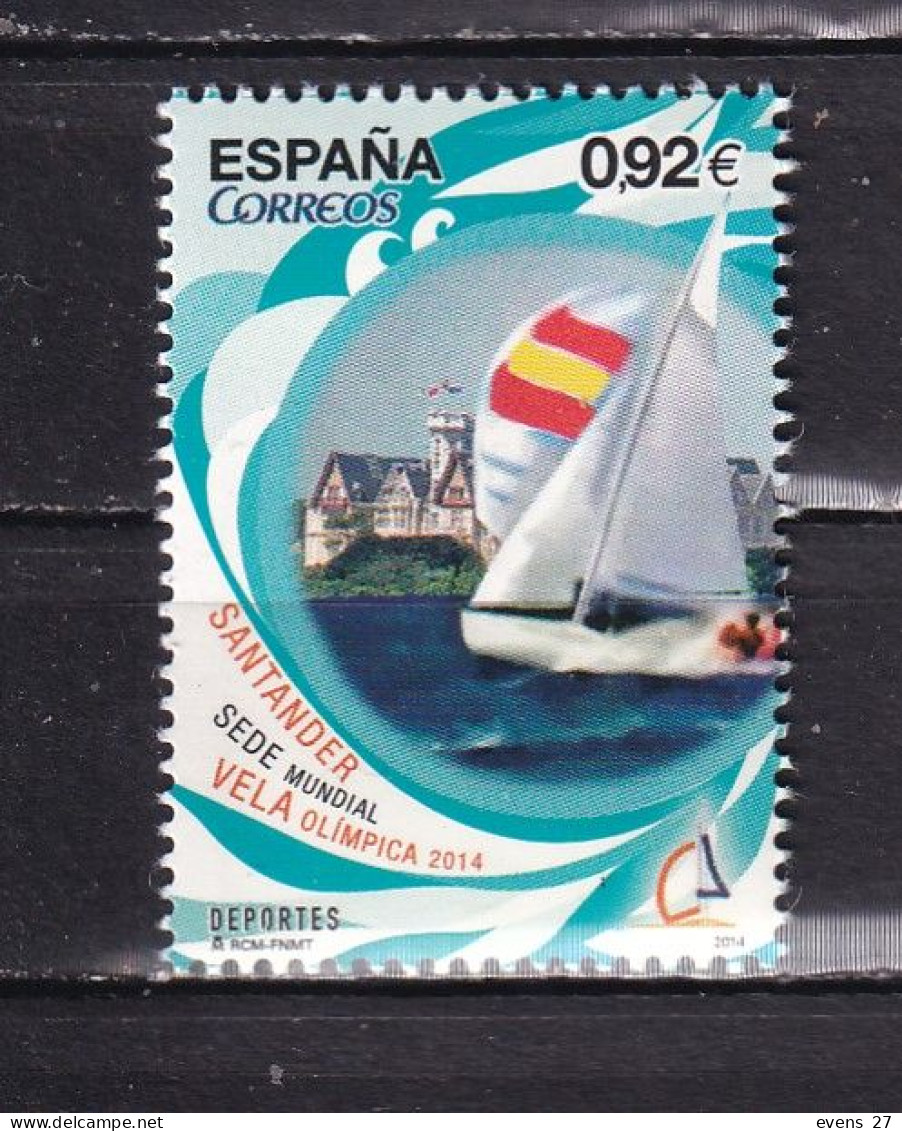 SPAIN-2014-SAILING SANTANDER-MNH - Nuevos