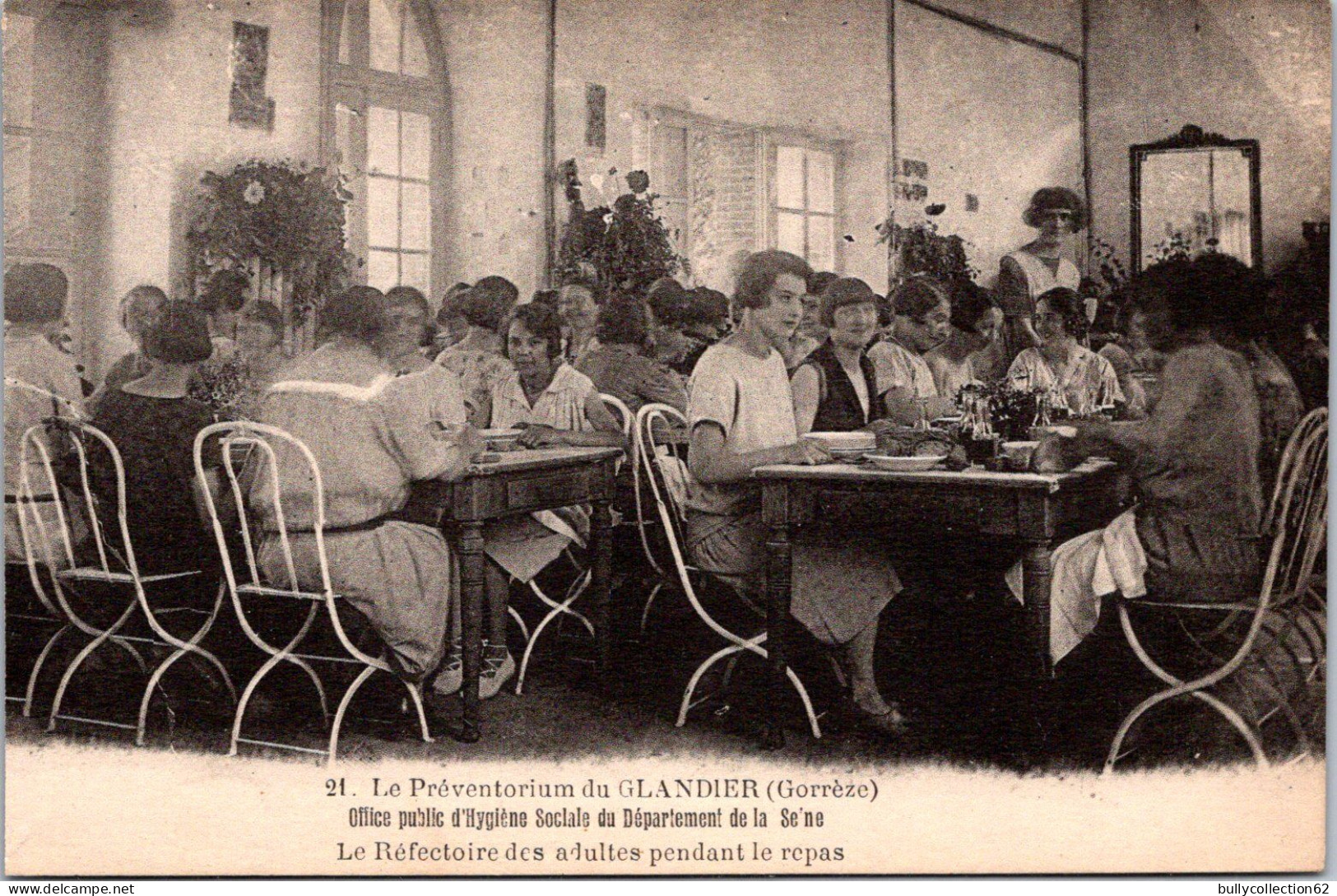 SELECTION -  BEYSSAC - Le Préventorium Du Glandier . Le Réfectoire Des Adultes Pendant Le Repas - Andere & Zonder Classificatie