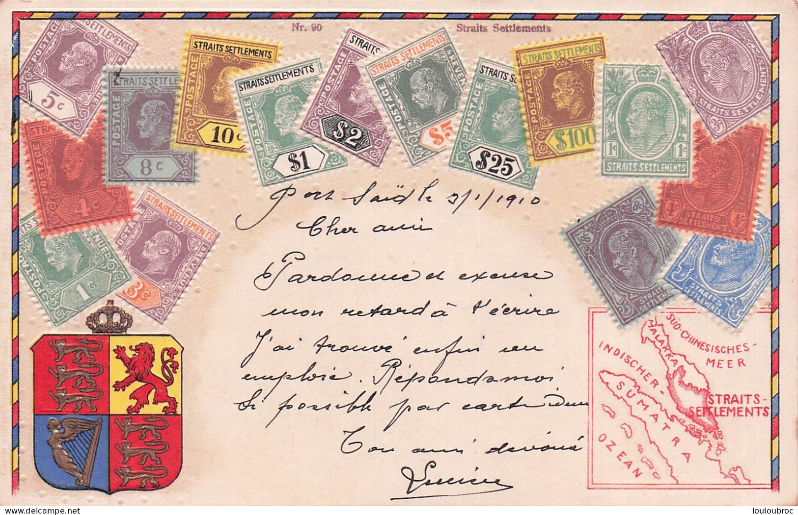 STRAITS SETTLEMENTS - Briefmarken (Abbildungen)