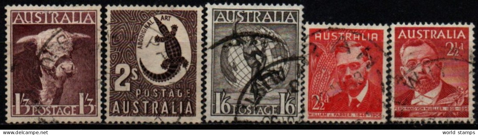 AUSTRALIE 1948 O - Oblitérés