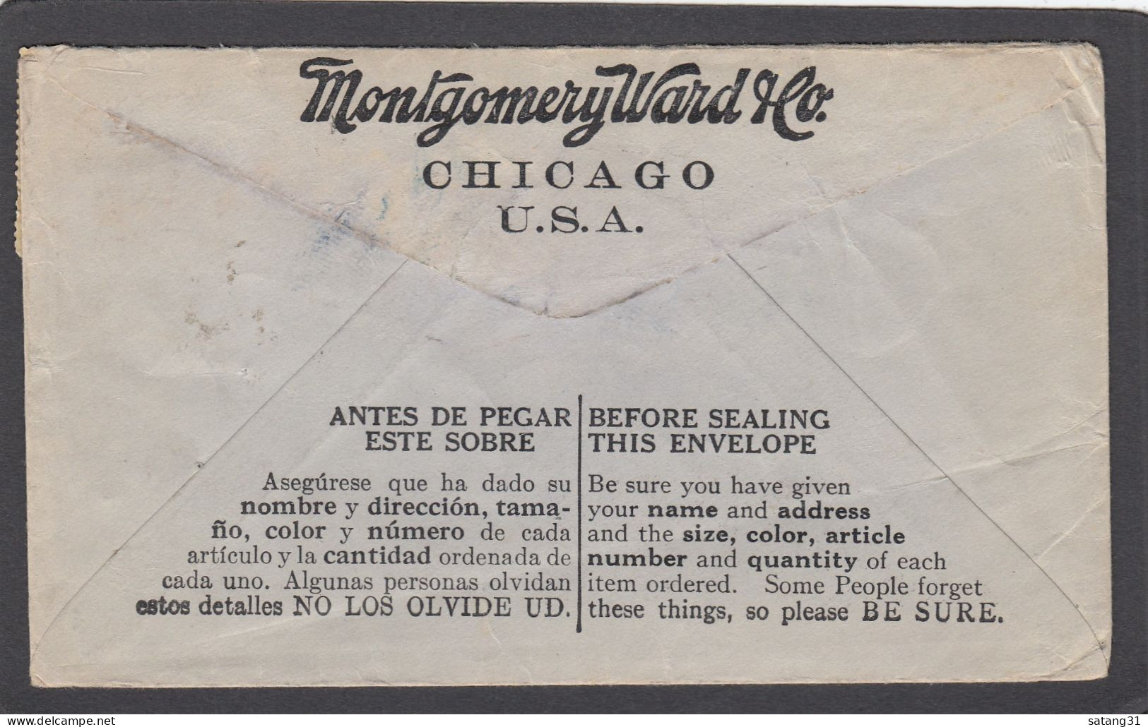 LETTRE  DE HAMPSTEAD,ST. MARY POUR CHICAGO,U.S.A.,1927. - Jamaïque (...-1961)